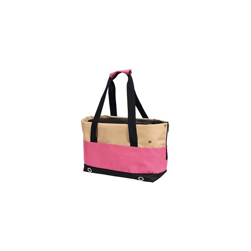 Transportín rosa - 40 x 22 x 28 cm