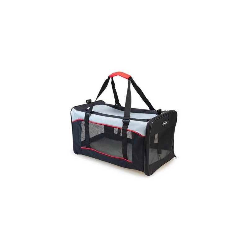 Transportín/bolsa "deluxe" - 46 x 25,5 x 26,5 cm - Para perros pequeños y gatos