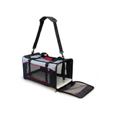 Transportín/bolsa "deluxe" - 51 x 29 x 28 cm - Perros pequeños-medianos y gatos