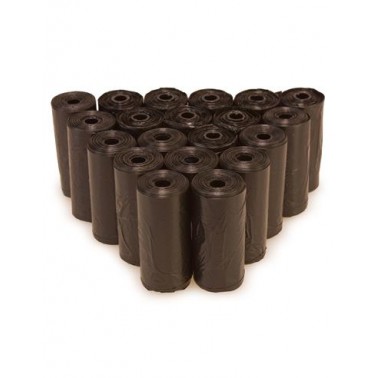 Bolsas de recambio para excrementos de perro (20 rollos x 15 bolsas)