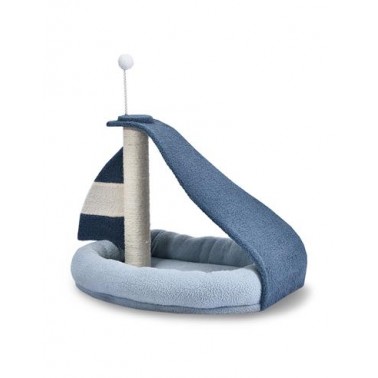 Rascador para descanso y juego "Boat" - 57 x 40 x 46 cm