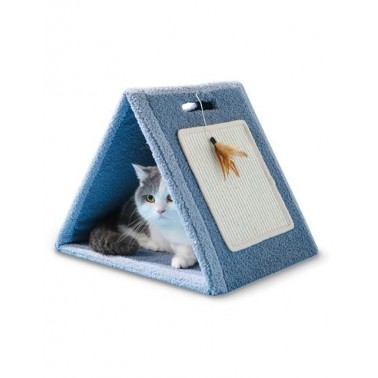 Rascador plegable "Triangle" - 43 x 34,5 x 35 cm