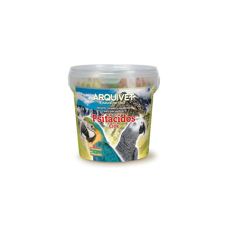 Psitácidos Crock - 350 g