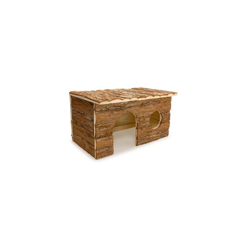 Casita de madera para roedores - 40 x 23 x 20cm