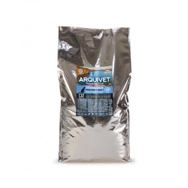 Arquivet - Sterilized - Pienso gatos esterilizados - Pescado blanco y atún - 10 kg