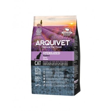 Arquivet - Sterilized - Pienso para gatos esterilizados - Pavo - 1,5 kg