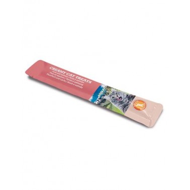 Creamy Cat Treats - Snack cremoso de atún y salmón (bolsa 5 sobres de 14 g)