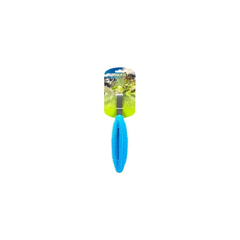 Stick cepillo dental azul claro con tirador - Juguetes y accesorios para perros - Complementos para mascotas
