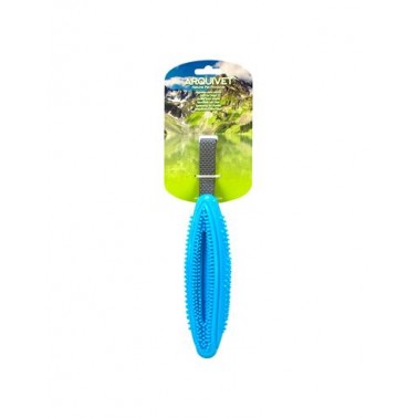 Stick cepillo dental azul claro con tirador - Juguetes y accesorios para perros - Complementos para mascotas