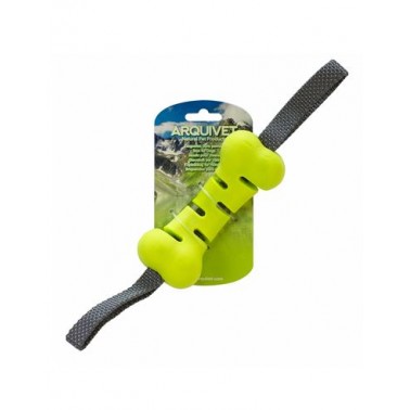 Hueso verde con tiradores - Juguetes y accesorios para perros - Complementos para mascotas
