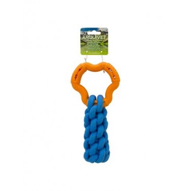 Anillo con trenzado de cuerdas algodón - Juguetes y accesorios para perros - Complementos para mascotas