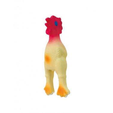 Mini pollo de látex 13 cm