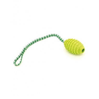 Juguete amarillo con tirador termoplástico