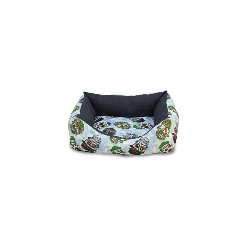 Cama cuadrada Calaveras 50 cm