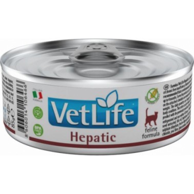 FARMINA VET LIFE NATURAL DIET CAT HEPATIC 85GR
