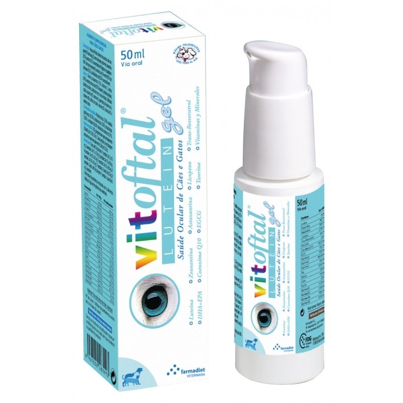 VITOFTAL LUTEIN Gel ORAL 50 ml  Complementos para Perros y Gatos