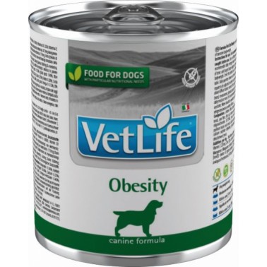 FARMINA VET LIFE NATURAL DIET DOG OBESITY  300GR