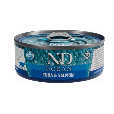 FARMINA ND CAT OCEAN ATUN GAMBA 70GR
