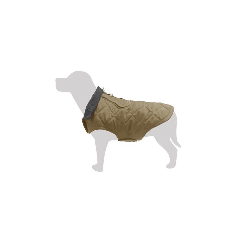 Chaleco Acolchado beige para perros "Aconcagua" S - 25 - cm - Protege del frío