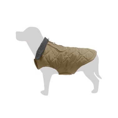 Chaleco Acolchado beige para perros "Aconcagua" XS - 20 - cm - Protege del frío