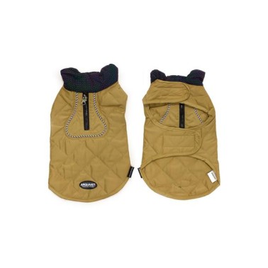Chaleco Acolchado beige para perros "Aconcagua" XS - 20 - cm - Protege del frío