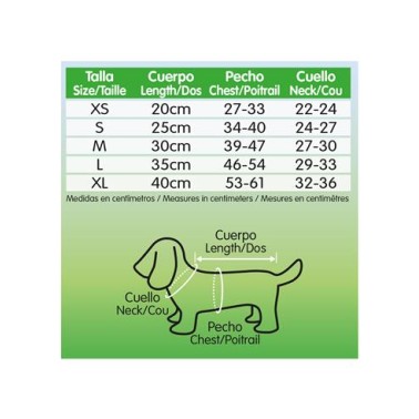 Chaleco Acolchado beige para perros "Aconcagua" XS - 20 - cm - Protege del frío