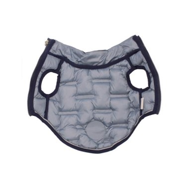 Chaleco acolchado reversible dos azules "Noruega"- XS/20cm - Ropa para perros - Ayuda a protegerlos del frío