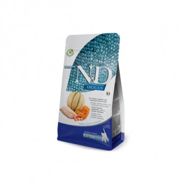 FARMINA ND CAT KITTEN OCEAN BACALAO CALABAZA 1,5KG