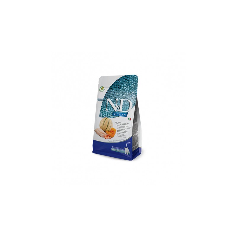 FARMINA ND CAT KITTEN OCEAN BACALAO CALABAZA 5KG