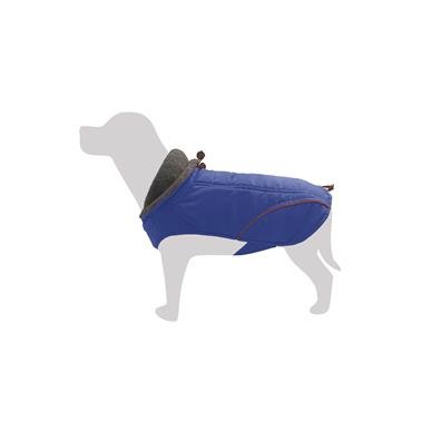 Chaleco Reflectante Azul para perros "Cervino" M - 30 - cm - Protege del frío