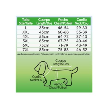 Impermeable negro XXL / 45 cm