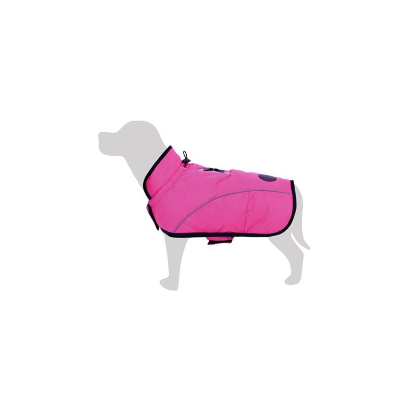 Impermeable rosa "Laponia" - XS/20cm - Ropa para perros - Ayuda a protegerlos del frío - Accesorios para mascotas