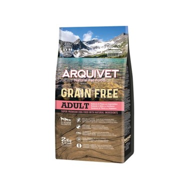 Arquivet-Pienso para perros-Grain Free-Adult-Salmón y atún-2 kg