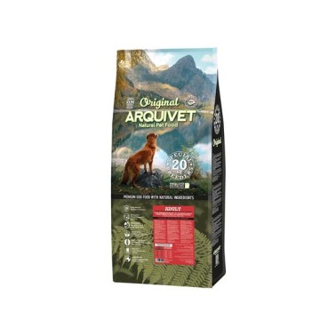 Arquivet-Original - Adult - Pienso para perros adultos - Cerdo Ibérico y arroz - 20 Kg