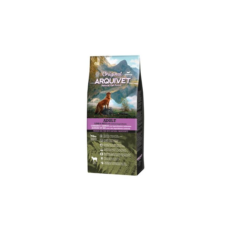 Arquivet-Original - Adult - Pienso para perros adultos - Cordero y arroz - 20 kg