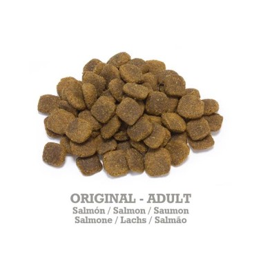 Arquivet-Original - Adult - Pienso para perros adultos de todo tipo de razas - Salmón y arroz - 3 kg