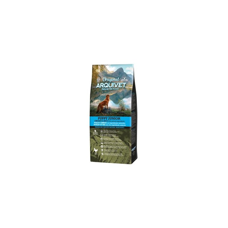 Arquivet-Original - Puppy Junior - Pienso para cachorros - Pollo y arroz - 12 kg