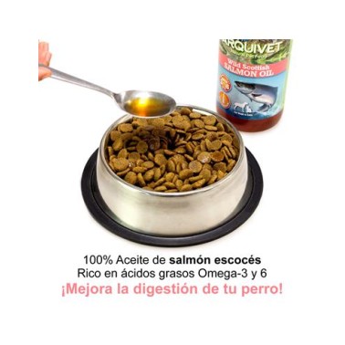 Aceite de salmón escocés - Para perros y gatos - 500 ml