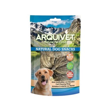 Aros masticables con Bacalao - bolsa 6 unidades