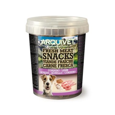 Fresh Meat Snacks - Snacks Carne fresca - Cordero - 300g - para perros adultos