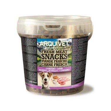 Fresh Meat Snacks - Snacks Carne fresca - Cordero - 800g - para perros adultos