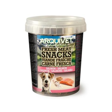 Fresh Meat Snacks - Snacks Carne fresca - Salmón - 300g - para perros adultos