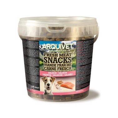 Fresh Meat Snacks - Snacks Carne fresca - Salmón - 800g - para perros adultos