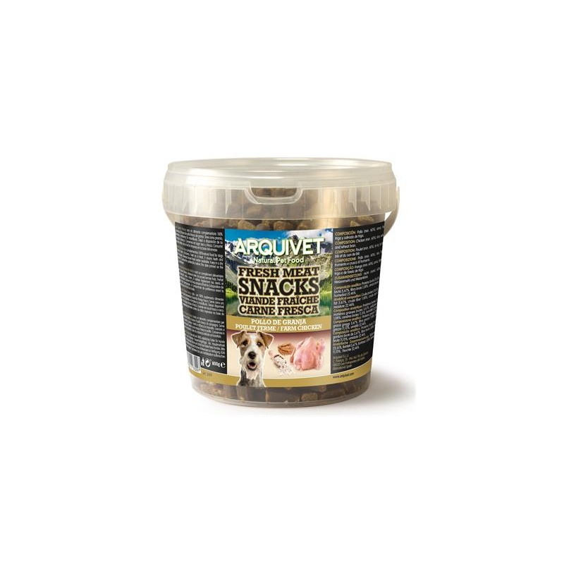 Snacks Carne fresca de pollo de granja 300 g