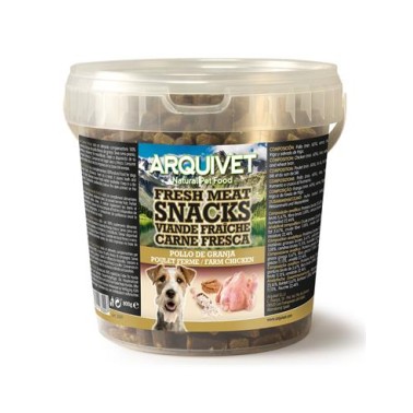 Snacks Carne fresca de pollo de granja 300 g