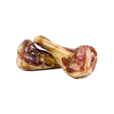 Dos medios huesos de jamón serrano - para perros - Snacks naturales