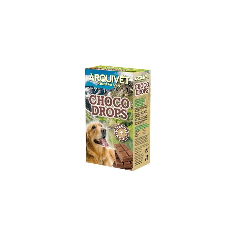 Choco drops 65 gr - Snacks de chocolate para perros