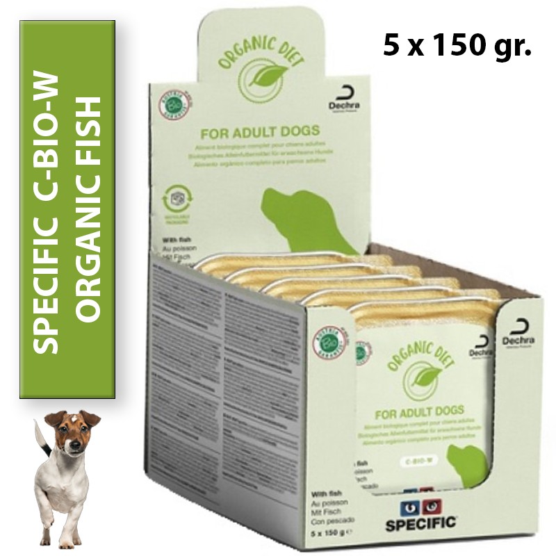 SPECIFIC C-BIO-W ORGANIC FISH 5X150G