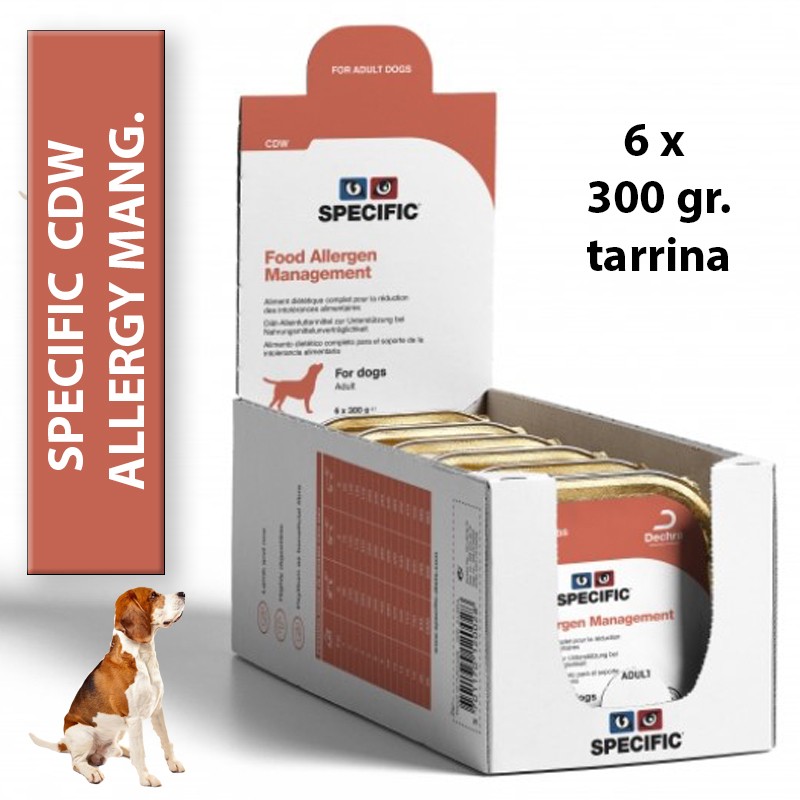 SPECIFIC CDW FOOD ALLERGY MANAG. 6X300G TARRINA
