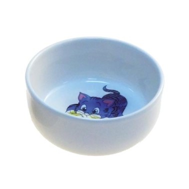 Comedero cerámica gatitos 300 ml / 11 cm